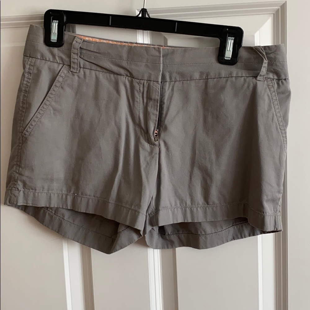 J.crew  chino grey shorts